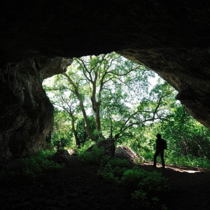 Mara, grotta di Filiestru. Bocca di ingresso (foto Ivo Piras)