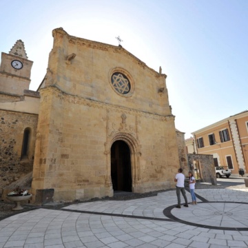 Padria, chiesa parrocchiale di Santa Giulia. (foto Ivo Piras)