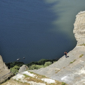 Monteleone Rocca Doria, scorcio del lago Temo (foto Ivo Piras)